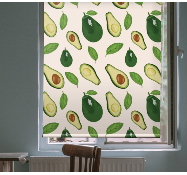Abacate delicia cortina de rolo de frutas e vegetais - TenStickers