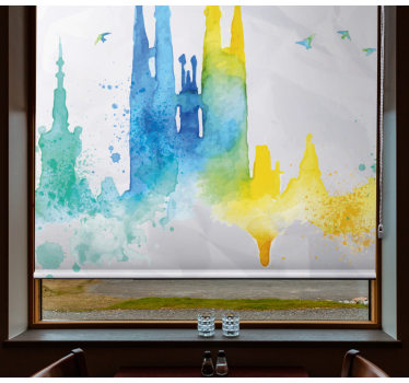 Aquarela sagrada família arte estor - TenStickers