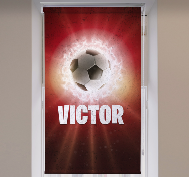 Bola de fogo com nome estor futebol - TenStickers