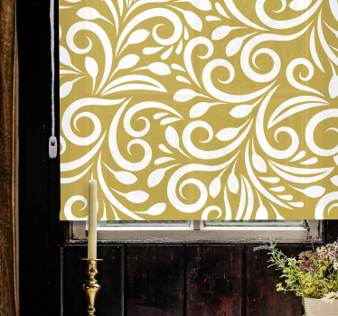 Estores original de padrão dourado - TenStickers