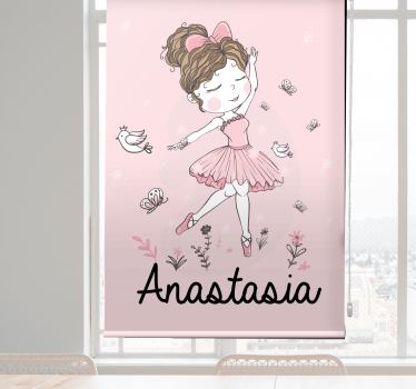 Dançarina nórdica estor personalizada - TenStickers