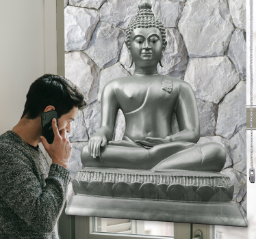 Efeito de pedra estor buddha zen - TenStickers