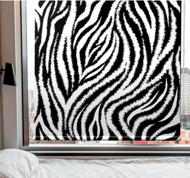 Estore de rolo animais variados conceito de listra de zebra - TenStickers