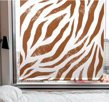 Estore de rolo animais variados estampa de listras de zebra - TenStickers
