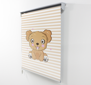 Estore de rolo animais variados ilustração de filhote fofo - TenStickers