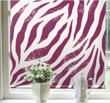 Estore de rolo animais variados tema de listras de zebra - TenStickers