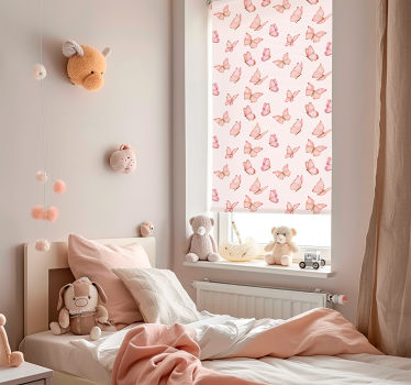 Estore de rolo borboletas aquarela - TenStickers