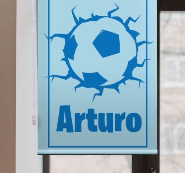 Estore de rolo de desportos design de futebol personalizado - TenStickers