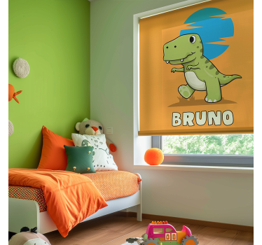 Estore de rolo dinossauros dinossauro personalizado - TenStickers