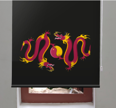 Estore de rolo animais variados design de dragão majestoso - TenStickers