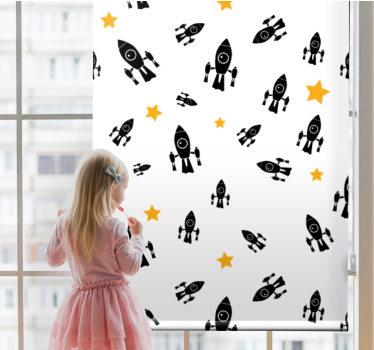 Estore de rolo frikis aventura de foguete estelar - TenStickers
