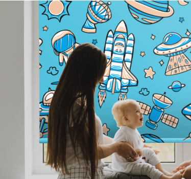 Estore de rolo frikis aventuras de exploração espacial - TenStickers