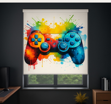 Estore de rolo frikis controlador de respingos de tinta brilhante - TenStickers