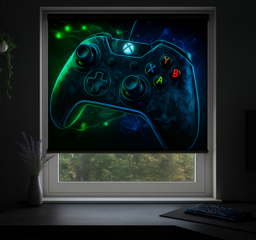 Estore de rolo frikis controlador intergaláctico brilhante - TenStickers