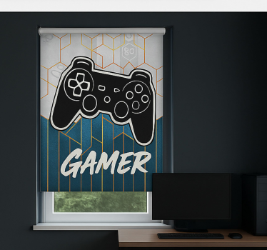 Estore de rolo frikis design de jogador hexagonal - TenStickers