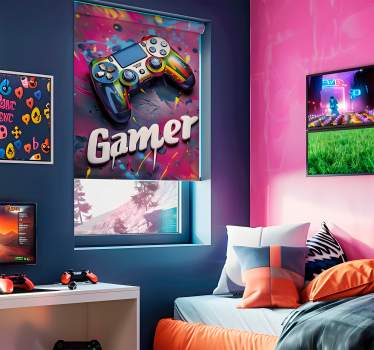 Estore de rolo de frikis estilo colorido - TenStickers