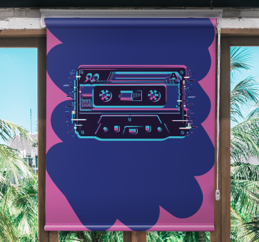Estore de rolo frikis ilustração de cassete retrô - TenStickers