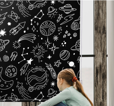 Estore de rolo frikis tema de exploração espacial - TenStickers