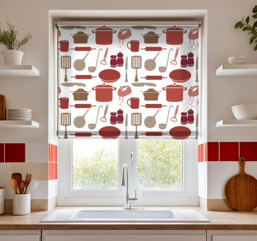 Estore de rolo para cozinha acessórios de cozinha - TenStickers