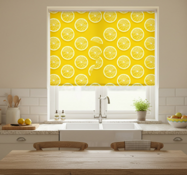 Estore de rolo para cozinha refresco de cítricos - TenStickers