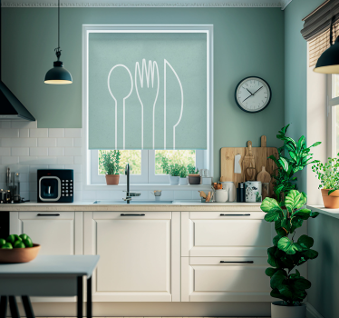 Estore de rolo cozinha utensílios de cozinha - TenStickers