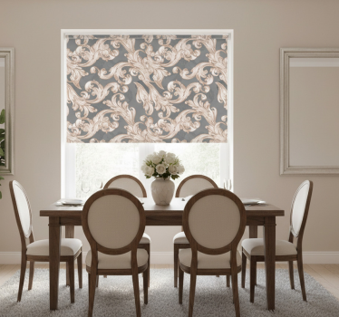 Estore de rolo sala de jantar cinza bonito - TenStickers