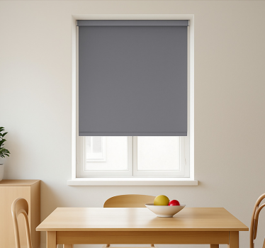 Estore de rolo sala de jantar granito retangular cinza - TenStickers