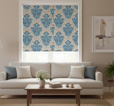 Estore de rolo vintage com design elegante e fluido - TenStickers
