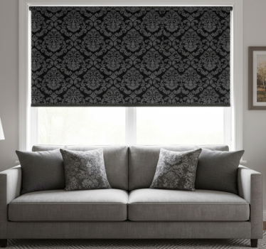 Estore de rolo vintage design floral luxuoso - TenStickers