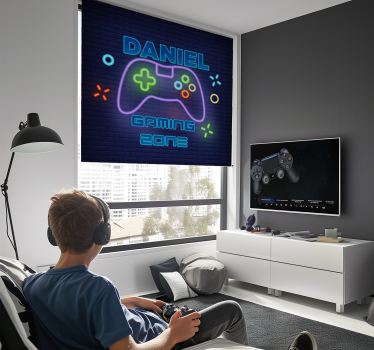 Estore de rolo personalizável zona de jogo - TenStickers