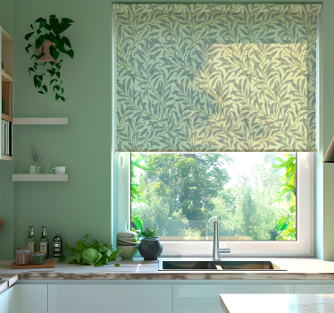 Estore de rolo verdes galhos finos - TenStickers