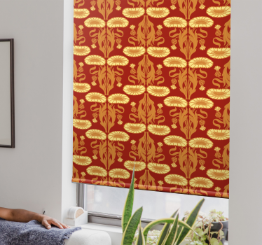 Estores clássicos estilo Art Nouveau - TenStickers