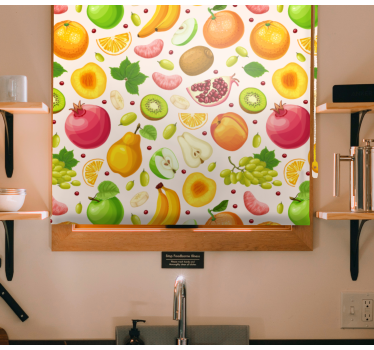 Fatias de frutas e cortina de vegetais - TenStickers