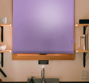 Lilás violeta simples daltônica elegância - TenStickers