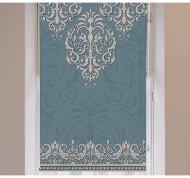 Moldura de espelho floral arte estor - TenStickers