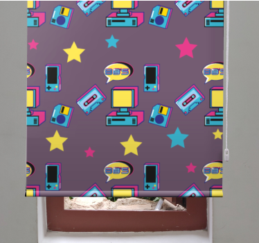 Sistemas de videogame dos anos 80 vintage estor - TenStickers