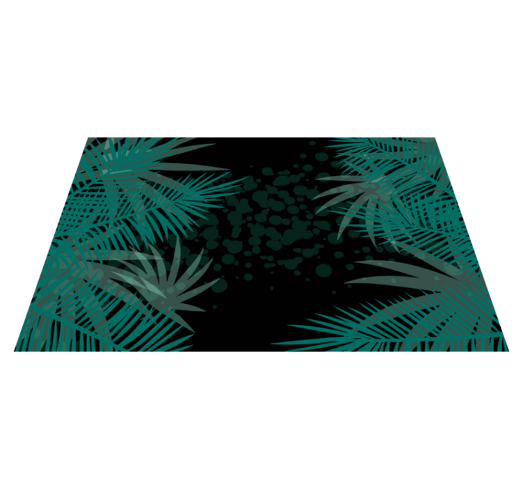 Individuais de mesa Plantas verdes tropicais - TenStickers