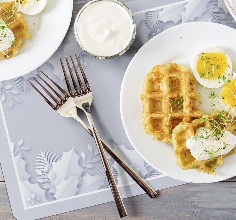Individuais de mesa de natal com design elegante de festas - TenStickers