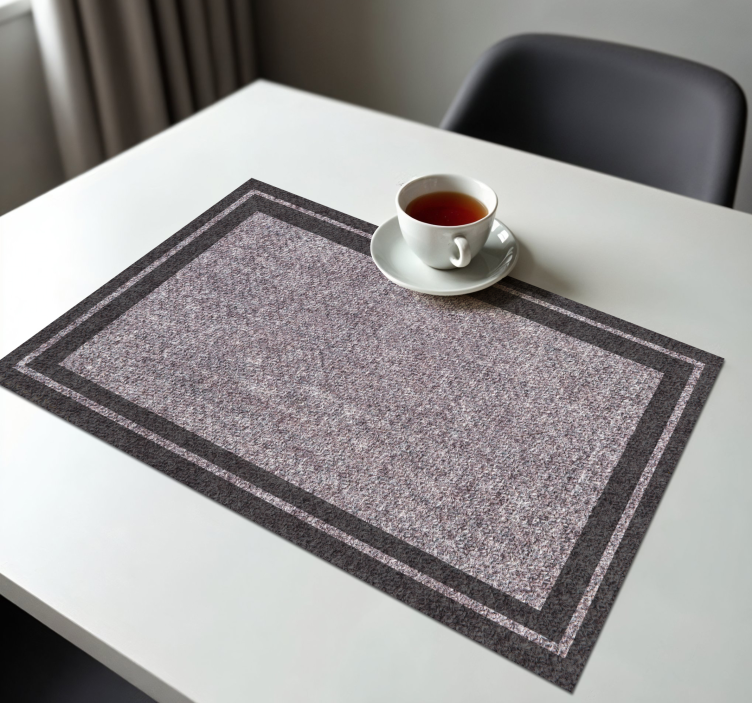 Individuais de mesa de texturas cinza texturizado - TenStickers