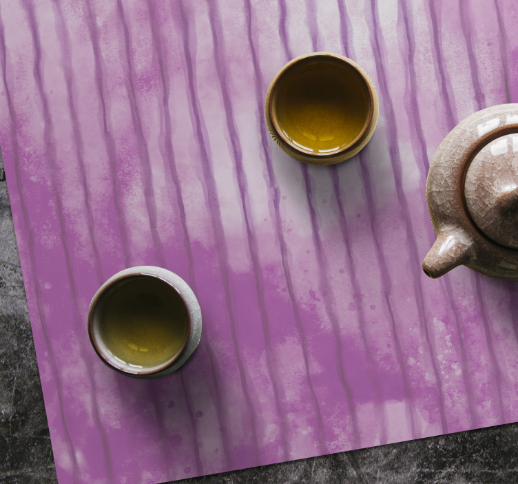 Individuais de mesa de texturas superfície canelada elegante - TenStickers