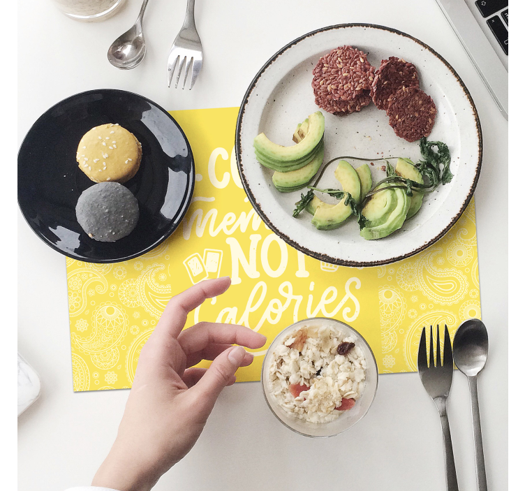 Individuais de mesa de paisley Paisley árabe - TenStickers