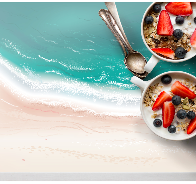 Individuais de mesa marítimos Vista do mar - TenStickers