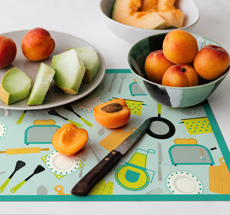Individuais de mesa originais Utensílios de cozinha - TenStickers