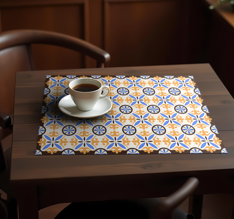 Individuais de mesa originais hidráulica - TenStickers