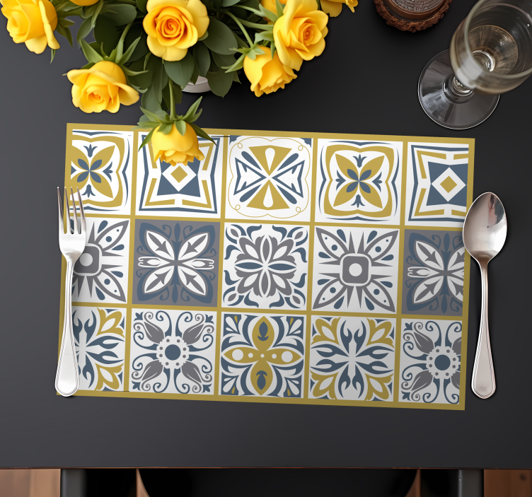 Individuais de mesa originais vintage clássico - TenStickers