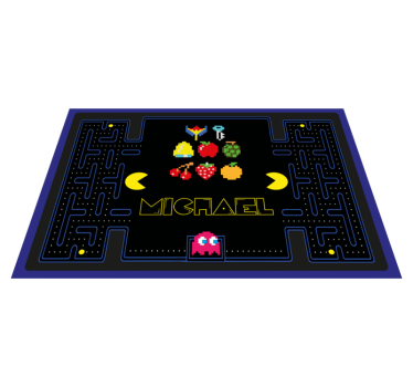 Individuais de mesa em vinil infantis Jogo pac man - TenStickers