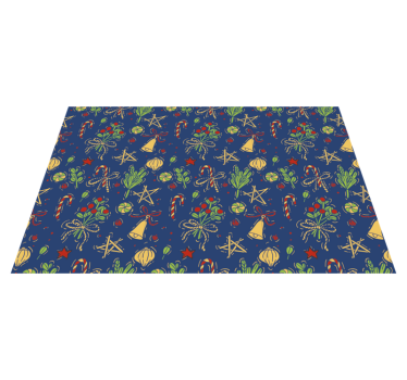 Individuais de mesa de natal para decoração natalina - TenStickers