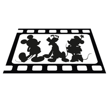 Individuais de mesa em vinil infantis Mickey e minney e pluto - TenStickers