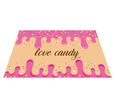 Individuais de mesa originais inspiração em doces - TenStickers