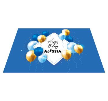 Individuais de mesa infantis para celebração de aniversário - TenStickers